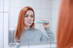 toothbrush smile mouth