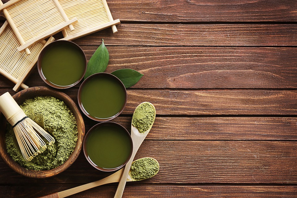 green powder